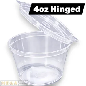 Hinged Pot- 4oz x500