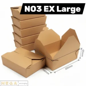 Large Kraft - No3 (2000ml) x200