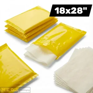 Grease Proof 18x28 inch 4kg white greaseproof paper 450mm x 700mm food-grade 500 sheets full sheet bulk pack UK