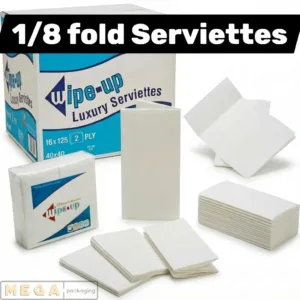 1/8 Fold Serviettes x2000