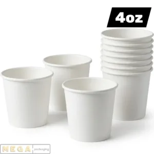 Espresso Cup 4oz x1000 disposable paper espresso cup 1000 pack bulk wholesale cafe coffee shop restaurant takeaway small beverage cup