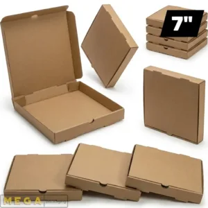 Plain Pizza Box - 7"