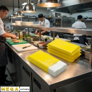 Chicken Box Grease Liner - FC3 x2000 white greaseproof paper 9x14 inches food-grade biodegradable fried chicken takeaway UK