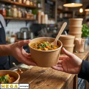 Wooden Spoon x1000 birchwood cutlery 6.5 inch eco-friendly biodegradable 1000 pack bulk wholesale catering restaurant sustainable