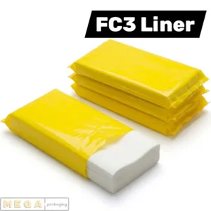 Chicken Box Grease Liner - FC3 x2000 white greaseproof paper 9x14 inches food-grade biodegradable fried chicken takeaway UK