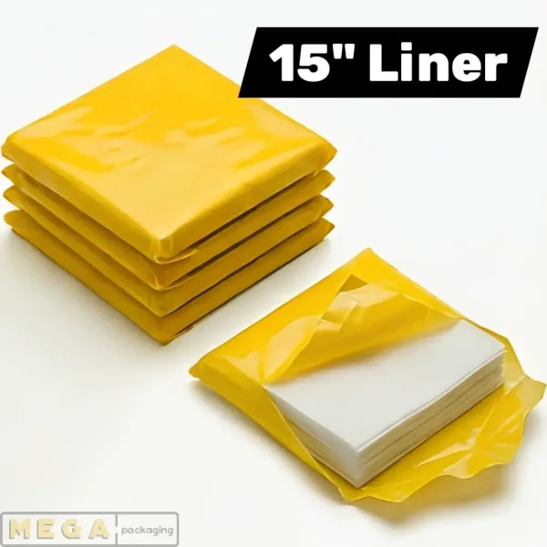 Pizza Box Grease Liner 15x15 inch 4kg white greaseproof paper 670 sheets 40 GSM prevents grease staining UK