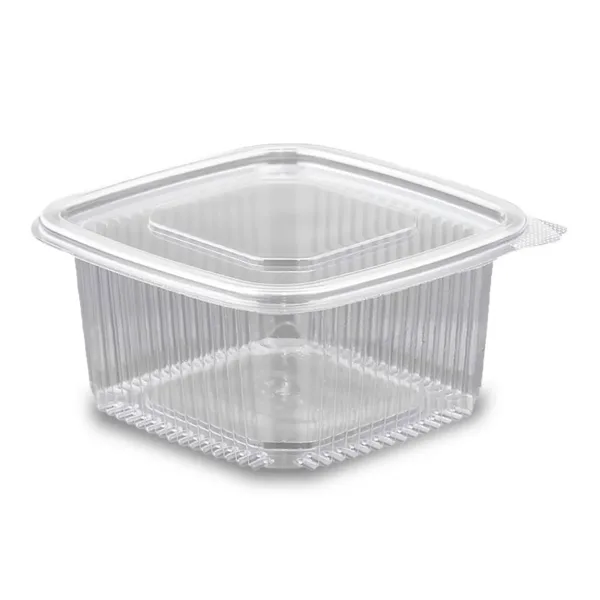 375cc Hinged Salad Container F0