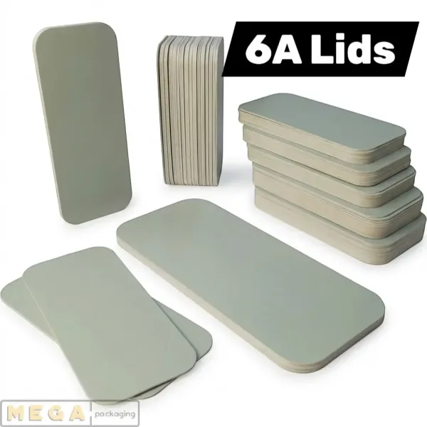 6a aluminium lids