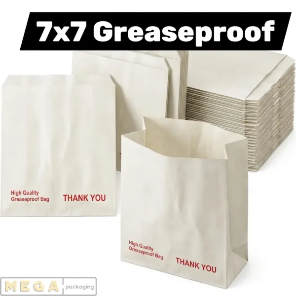 7x7 grease bags