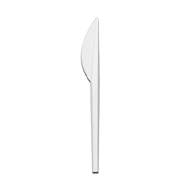 Strong PP Reusable White Plastic Large Knife